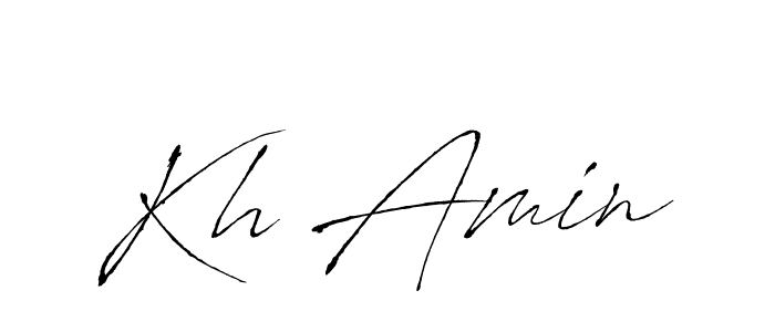 You can use this online signature creator to create a handwritten signature for the name Kh Amin. This is the best online autograph maker. Kh Amin signature style 6 images and pictures png
