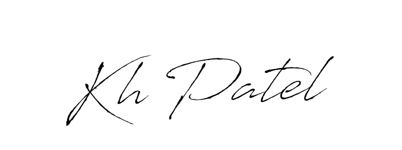 This is the best signature style for the Kh Patel name. Also you like these signature font (Antro_Vectra). Mix name signature. Kh Patel signature style 6 images and pictures png