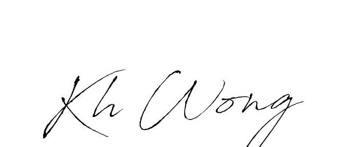 It looks lik you need a new signature style for name Kh Wong. Design unique handwritten (Antro_Vectra) signature with our free signature maker in just a few clicks. Kh Wong signature style 6 images and pictures png