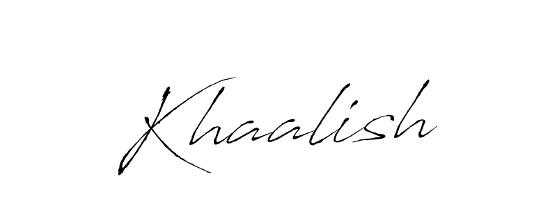 Khaalish stylish signature style. Best Handwritten Sign (Antro_Vectra) for my name. Handwritten Signature Collection Ideas for my name Khaalish. Khaalish signature style 6 images and pictures png