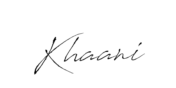 Make a beautiful signature design for name Khaani. Use this online signature maker to create a handwritten signature for free. Khaani signature style 6 images and pictures png