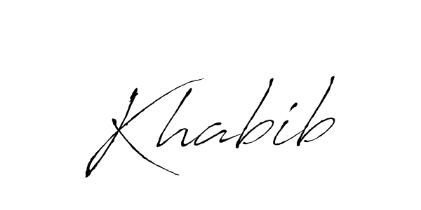 Similarly Antro_Vectra is the best handwritten signature design. Signature creator online .You can use it as an online autograph creator for name Khabib. Khabib signature style 6 images and pictures png