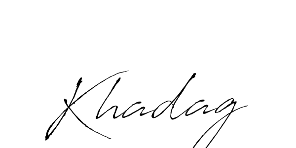 Similarly Antro_Vectra is the best handwritten signature design. Signature creator online .You can use it as an online autograph creator for name Khadag. Khadag signature style 6 images and pictures png