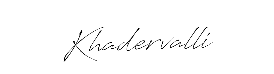 It looks lik you need a new signature style for name Khadervalli. Design unique handwritten (Antro_Vectra) signature with our free signature maker in just a few clicks. Khadervalli signature style 6 images and pictures png