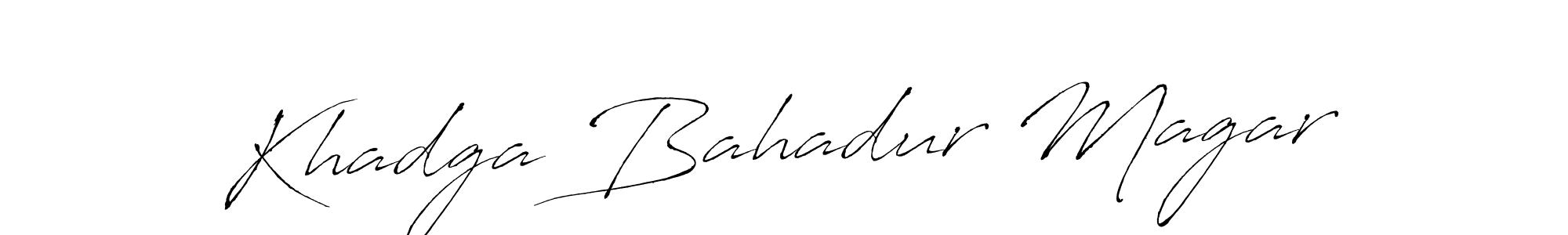 This is the best signature style for the Khadga Bahadur Magar name. Also you like these signature font (Antro_Vectra). Mix name signature. Khadga Bahadur Magar signature style 6 images and pictures png