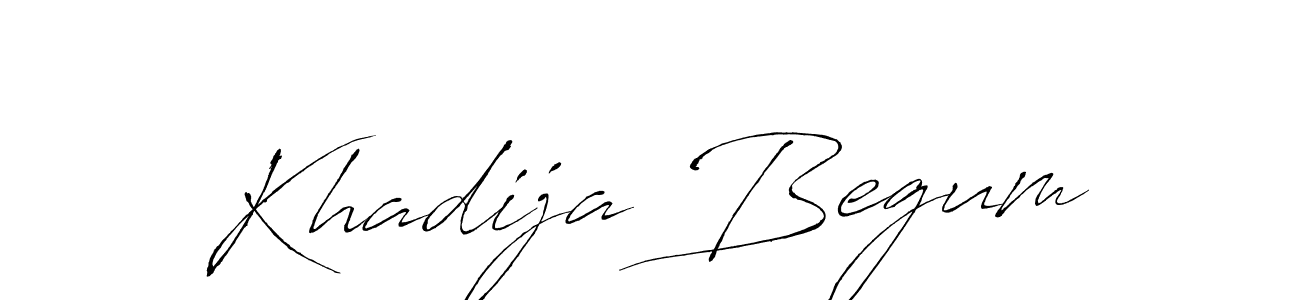 The best way (Antro_Vectra) to make a short signature is to pick only two or three words in your name. The name Khadija Begum include a total of six letters. For converting this name. Khadija Begum signature style 6 images and pictures png