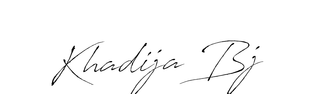 Best and Professional Signature Style for Khadija Bj. Antro_Vectra Best Signature Style Collection. Khadija Bj signature style 6 images and pictures png