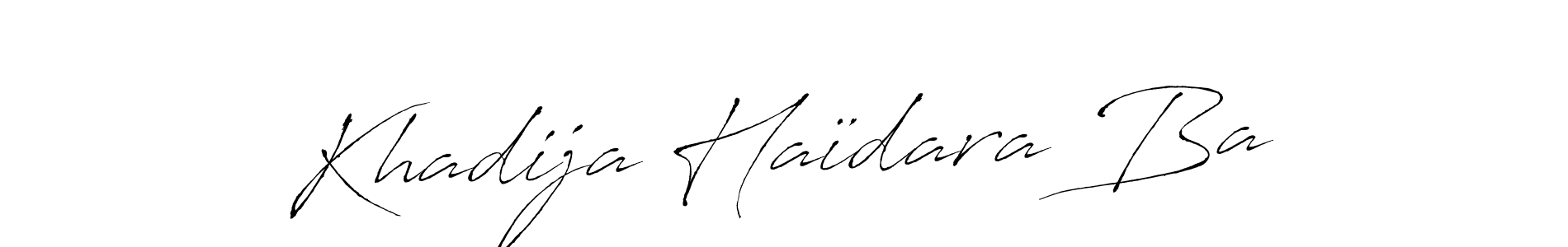 Also we have Khadija Haïdara Ba name is the best signature style. Create professional handwritten signature collection using Antro_Vectra autograph style. Khadija Haïdara Ba signature style 6 images and pictures png