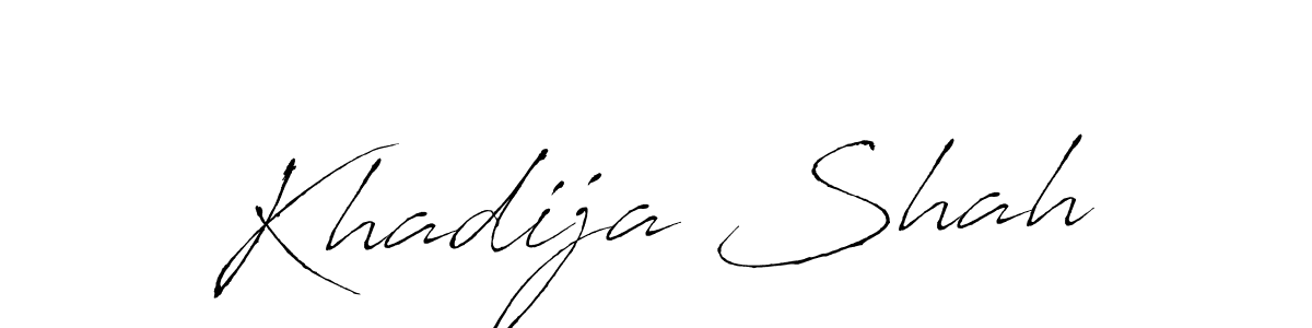 Make a beautiful signature design for name Khadija Shah. Use this online signature maker to create a handwritten signature for free. Khadija Shah signature style 6 images and pictures png