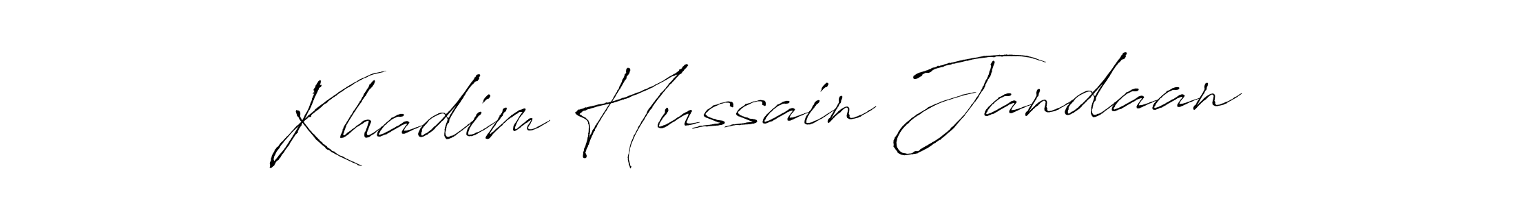 How to Draw Khadim Hussain Jandaan signature style? Antro_Vectra is a latest design signature styles for name Khadim Hussain Jandaan. Khadim Hussain Jandaan signature style 6 images and pictures png