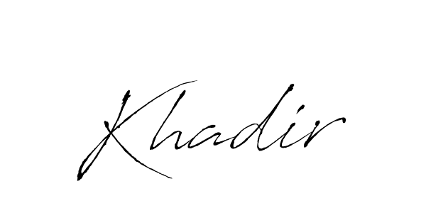 Make a short Khadir signature style. Manage your documents anywhere anytime using Antro_Vectra. Create and add eSignatures, submit forms, share and send files easily. Khadir signature style 6 images and pictures png