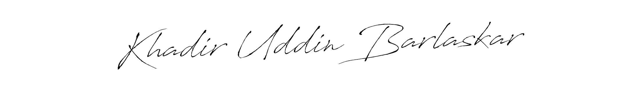 Use a signature maker to create a handwritten signature online. With this signature software, you can design (Antro_Vectra) your own signature for name Khadir Uddin Barlaskar. Khadir Uddin Barlaskar signature style 6 images and pictures png