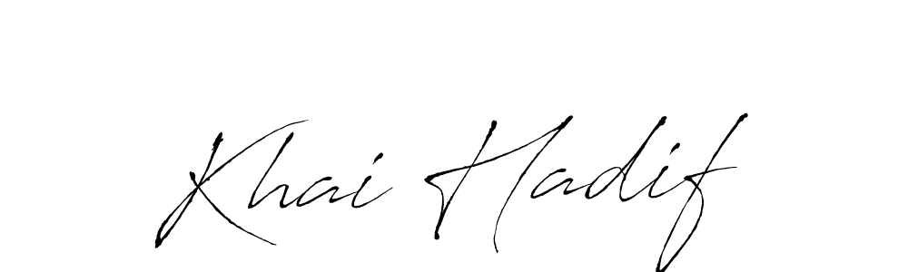 Best and Professional Signature Style for Khai Hadif. Antro_Vectra Best Signature Style Collection. Khai Hadif signature style 6 images and pictures png