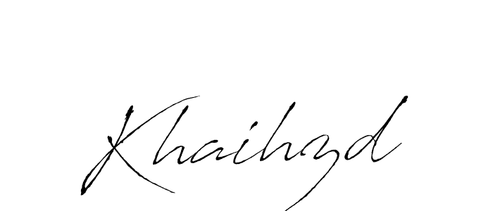 Also You can easily find your signature by using the search form. We will create Khaihzd name handwritten signature images for you free of cost using Antro_Vectra sign style. Khaihzd signature style 6 images and pictures png