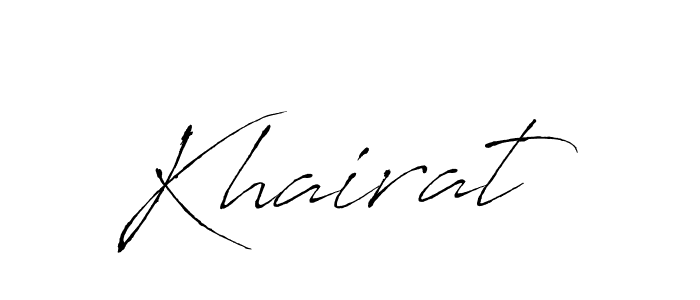 Also You can easily find your signature by using the search form. We will create Khairat name handwritten signature images for you free of cost using Antro_Vectra sign style. Khairat signature style 6 images and pictures png