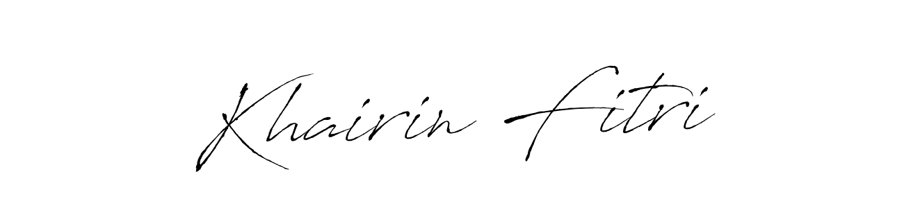 Once you've used our free online signature maker to create your best signature Antro_Vectra style, it's time to enjoy all of the benefits that Khairin Fitri name signing documents. Khairin Fitri signature style 6 images and pictures png