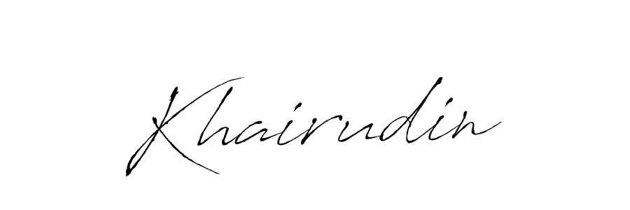 Antro_Vectra is a professional signature style that is perfect for those who want to add a touch of class to their signature. It is also a great choice for those who want to make their signature more unique. Get Khairudin name to fancy signature for free. Khairudin signature style 6 images and pictures png