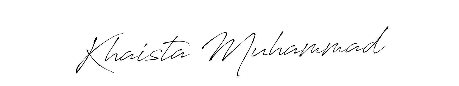 How to Draw Khaista Muhammad signature style? Antro_Vectra is a latest design signature styles for name Khaista Muhammad. Khaista Muhammad signature style 6 images and pictures png