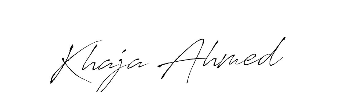 if you are searching for the best signature style for your name Khaja Ahmed. so please give up your signature search. here we have designed multiple signature styles  using Antro_Vectra. Khaja Ahmed signature style 6 images and pictures png