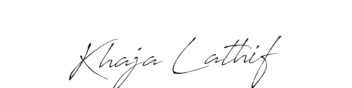 It looks lik you need a new signature style for name Khaja Lathif. Design unique handwritten (Antro_Vectra) signature with our free signature maker in just a few clicks. Khaja Lathif signature style 6 images and pictures png
