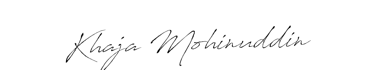 You can use this online signature creator to create a handwritten signature for the name Khaja Mohinuddin. This is the best online autograph maker. Khaja Mohinuddin signature style 6 images and pictures png