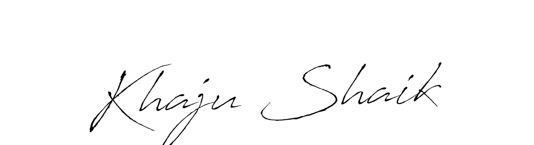 Use a signature maker to create a handwritten signature online. With this signature software, you can design (Antro_Vectra) your own signature for name Khaju Shaik. Khaju Shaik signature style 6 images and pictures png