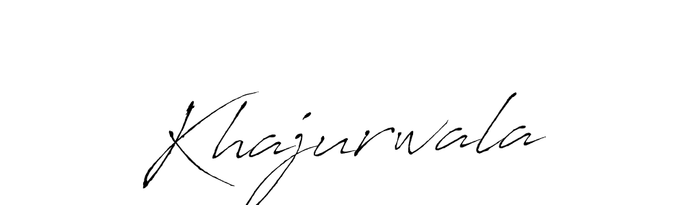 Create a beautiful signature design for name Khajurwala. With this signature (Antro_Vectra) fonts, you can make a handwritten signature for free. Khajurwala signature style 6 images and pictures png