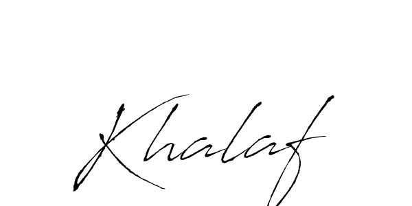 It looks lik you need a new signature style for name Khalaf. Design unique handwritten (Antro_Vectra) signature with our free signature maker in just a few clicks. Khalaf signature style 6 images and pictures png