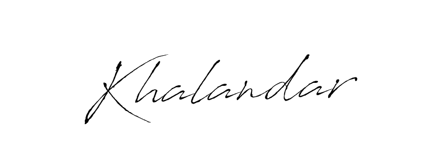 Here are the top 10 professional signature styles for the name Khalandar. These are the best autograph styles you can use for your name. Khalandar signature style 6 images and pictures png