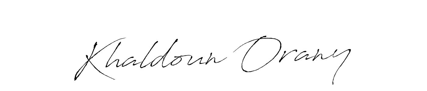 You should practise on your own different ways (Antro_Vectra) to write your name (Khaldoun Orany) in signature. don't let someone else do it for you. Khaldoun Orany signature style 6 images and pictures png