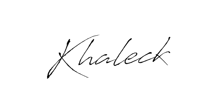 It looks lik you need a new signature style for name Khaleck. Design unique handwritten (Antro_Vectra) signature with our free signature maker in just a few clicks. Khaleck signature style 6 images and pictures png