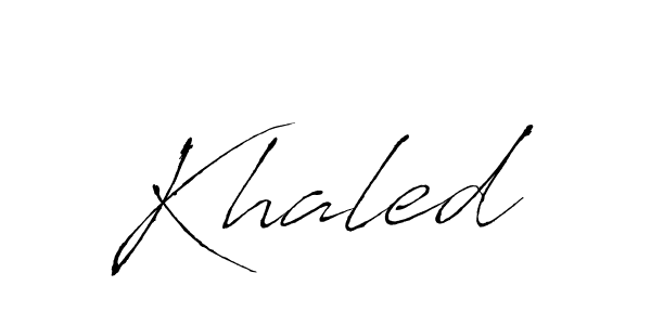 Also You can easily find your signature by using the search form. We will create Khaled name handwritten signature images for you free of cost using Antro_Vectra sign style. Khaled signature style 6 images and pictures png