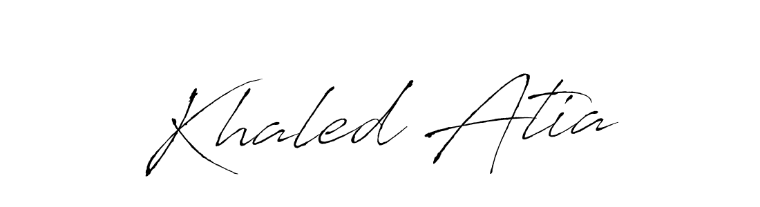 You can use this online signature creator to create a handwritten signature for the name Khaled Atia. This is the best online autograph maker. Khaled Atia signature style 6 images and pictures png