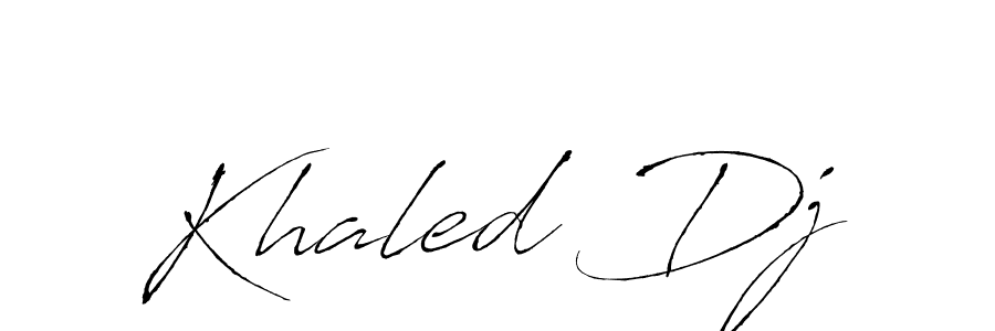 The best way (Antro_Vectra) to make a short signature is to pick only two or three words in your name. The name Khaled Dj include a total of six letters. For converting this name. Khaled Dj signature style 6 images and pictures png