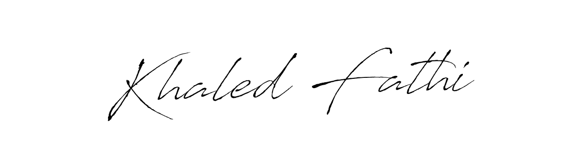 Make a beautiful signature design for name Khaled Fathi. Use this online signature maker to create a handwritten signature for free. Khaled Fathi signature style 6 images and pictures png