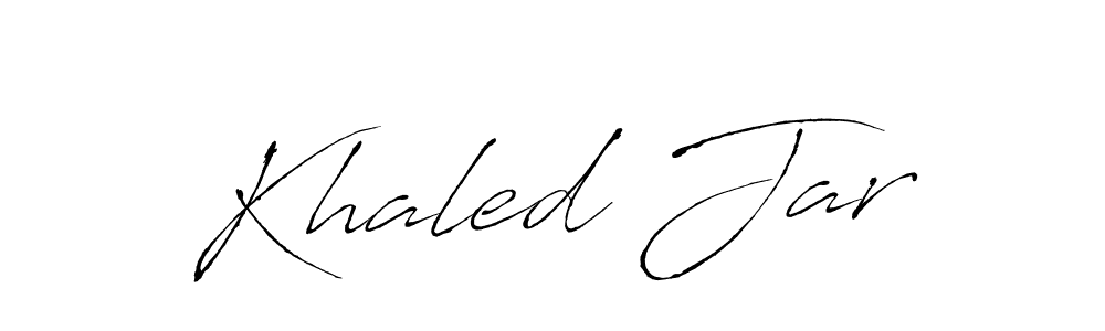 How to make Khaled Jar name signature. Use Antro_Vectra style for creating short signs online. This is the latest handwritten sign. Khaled Jar signature style 6 images and pictures png