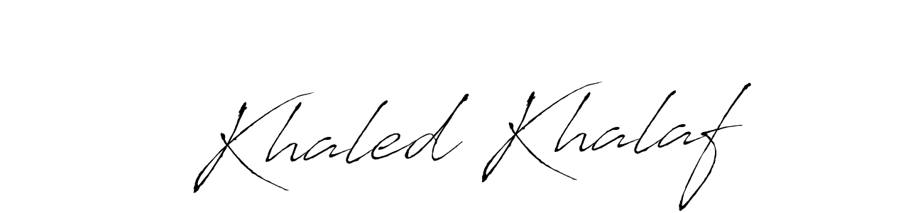 The best way (Antro_Vectra) to make a short signature is to pick only two or three words in your name. The name Khaled Khalaf include a total of six letters. For converting this name. Khaled Khalaf signature style 6 images and pictures png