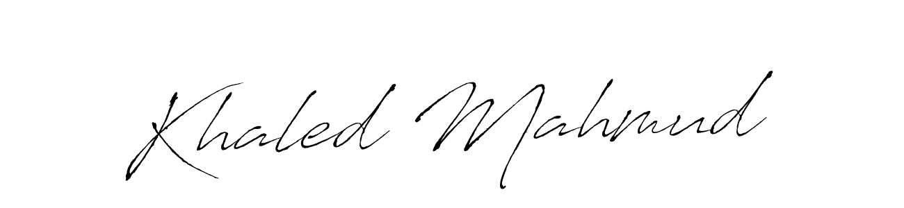 How to make Khaled Mahmud signature? Antro_Vectra is a professional autograph style. Create handwritten signature for Khaled Mahmud name. Khaled Mahmud signature style 6 images and pictures png