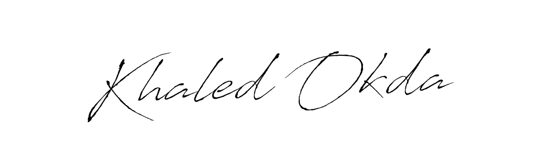 You can use this online signature creator to create a handwritten signature for the name Khaled Okda. This is the best online autograph maker. Khaled Okda signature style 6 images and pictures png