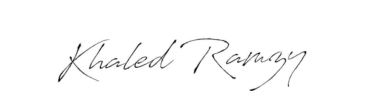 The best way (Antro_Vectra) to make a short signature is to pick only two or three words in your name. The name Khaled Ramzy include a total of six letters. For converting this name. Khaled Ramzy signature style 6 images and pictures png