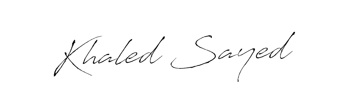 You should practise on your own different ways (Antro_Vectra) to write your name (Khaled Sayed) in signature. don't let someone else do it for you. Khaled Sayed signature style 6 images and pictures png