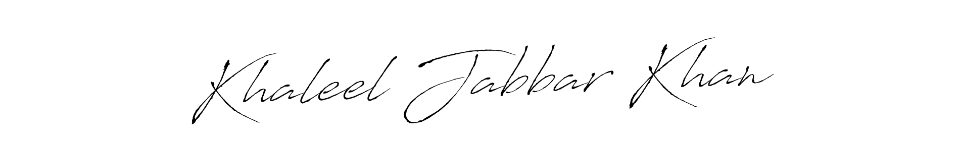 Make a beautiful signature design for name Khaleel Jabbar Khan. Use this online signature maker to create a handwritten signature for free. Khaleel Jabbar Khan signature style 6 images and pictures png