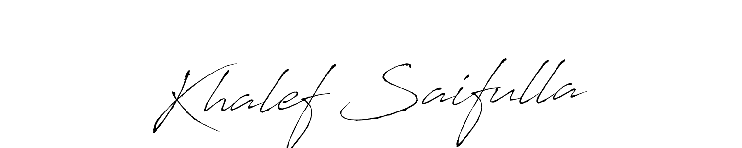 You can use this online signature creator to create a handwritten signature for the name Khalef Saifulla. This is the best online autograph maker. Khalef Saifulla signature style 6 images and pictures png