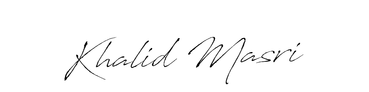 Make a beautiful signature design for name Khalid Masri. Use this online signature maker to create a handwritten signature for free. Khalid Masri signature style 6 images and pictures png