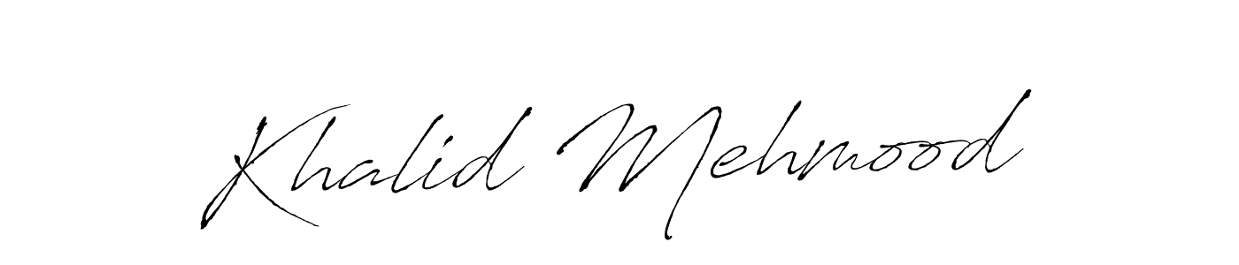 Also You can easily find your signature by using the search form. We will create Khalid Mehmood name handwritten signature images for you free of cost using Antro_Vectra sign style. Khalid Mehmood signature style 6 images and pictures png