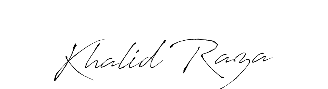 How to make Khalid Raza signature? Antro_Vectra is a professional autograph style. Create handwritten signature for Khalid Raza name. Khalid Raza signature style 6 images and pictures png