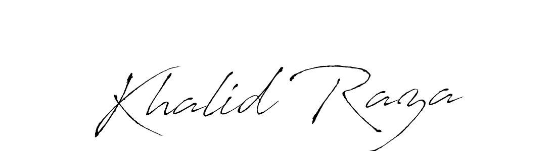 How to make Khalid Raza signature? Antro_Vectra is a professional autograph style. Create handwritten signature for Khalid Raza name. Khalid Raza signature style 6 images and pictures png