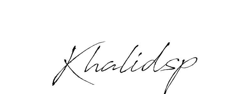 This is the best signature style for the Khalidsp name. Also you like these signature font (Antro_Vectra). Mix name signature. Khalidsp signature style 6 images and pictures png