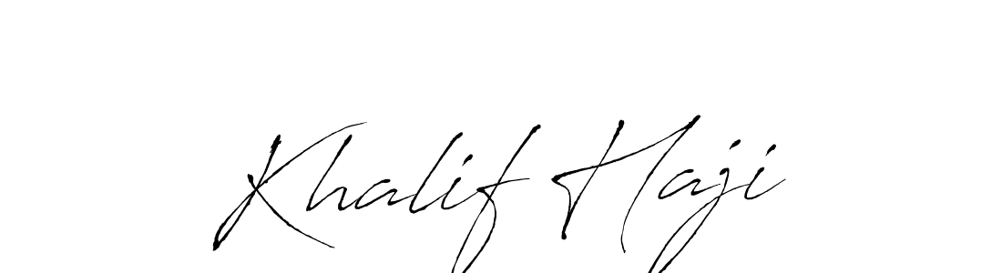 Antro_Vectra is a professional signature style that is perfect for those who want to add a touch of class to their signature. It is also a great choice for those who want to make their signature more unique. Get Khalif Haji name to fancy signature for free. Khalif Haji signature style 6 images and pictures png