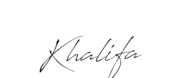 You should practise on your own different ways (Antro_Vectra) to write your name (Khalifa) in signature. don't let someone else do it for you. Khalifa signature style 6 images and pictures png